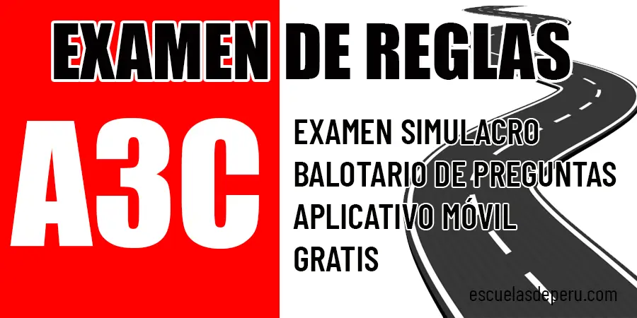 Examen de Reglas A3C
