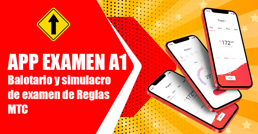 App Examen para Brevete MTC-A1: Balotario y Simulador del Examen de Reglas