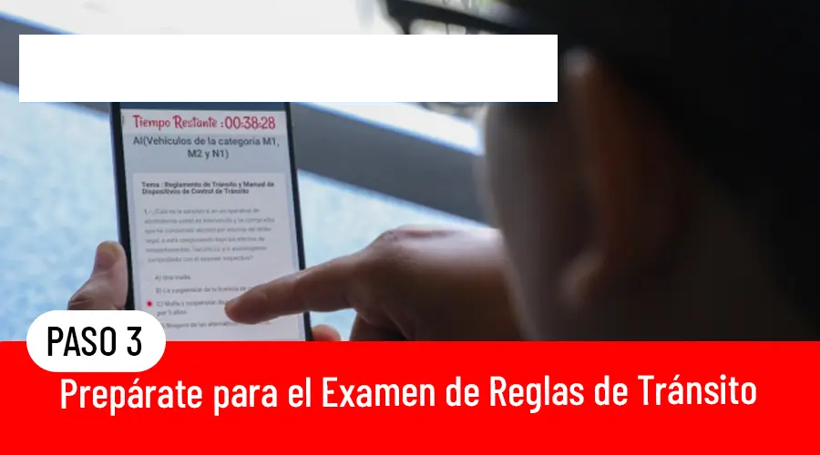 Paso 3: Prepárate para el Examen de Reglas de Tránsito (Días 4-10)
