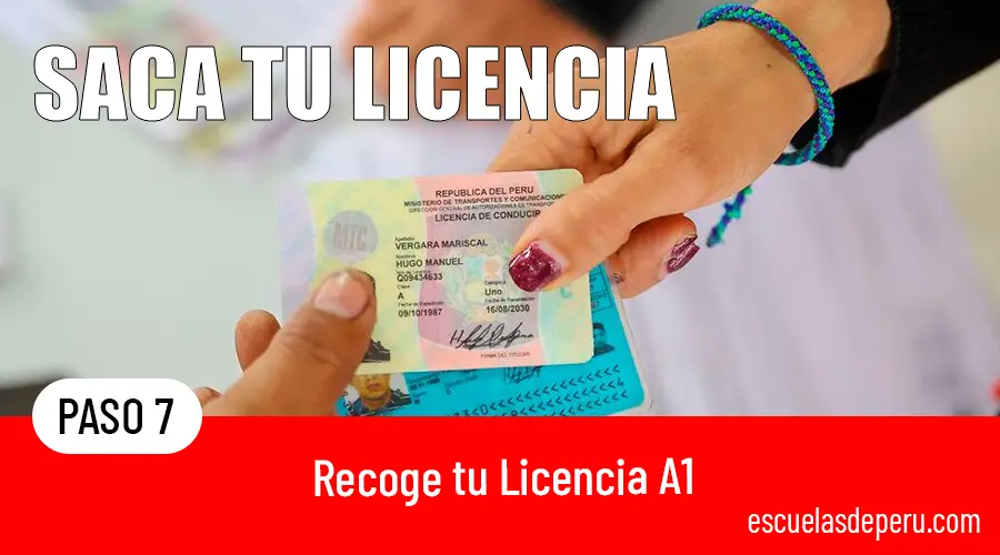 Paso 7: Recoge tu Licencia A1 (Días 19-25)